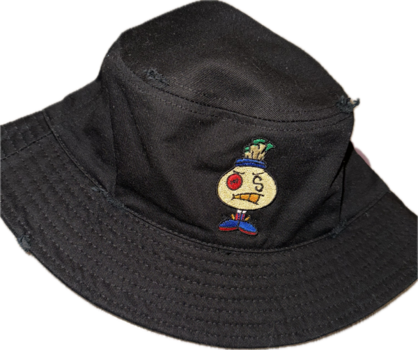 Richie Hustle Black Bucket hat